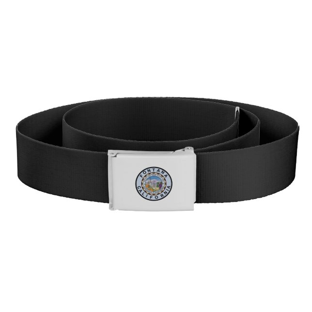 Fontana (California) city flag Belt (Coil)
