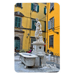 Fontana della Pupporona, Lucca, Italy Magnet