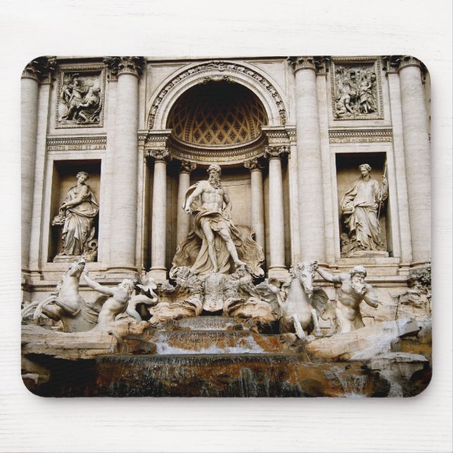 Fontana Di Trevi Mouse Pad (Front)