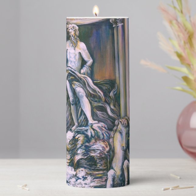 Fontana di Trevi Pillar Candle (In Situ)