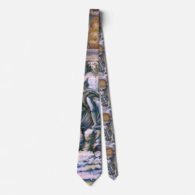 Fontana Di Trevi, Roma, Italy Neck Tie (Front)