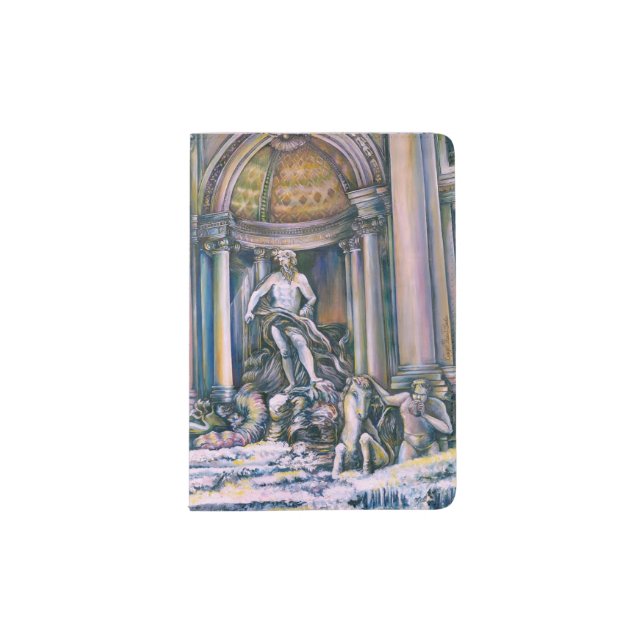 Fontana Di Trevi, Roma Passport Holder (Front)