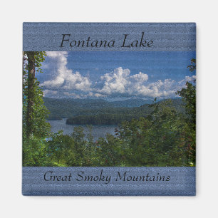 Fontana Lake, Great Smoky Mountains Photo Magnet
