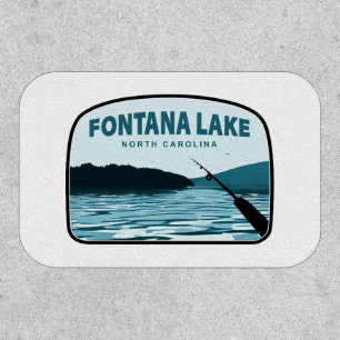 Fontana Lake North Carolina Fishing Rod Patch