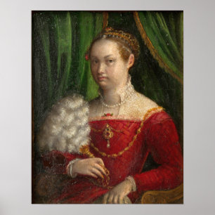 Fontana - Self Portrait Poster