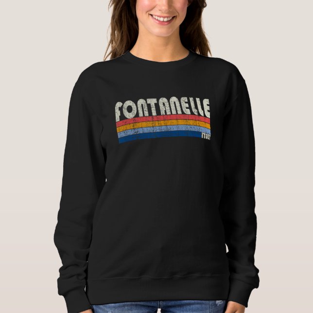 Fontanelle Italy Retro 70s 80s Style Sweatshirt (Front)