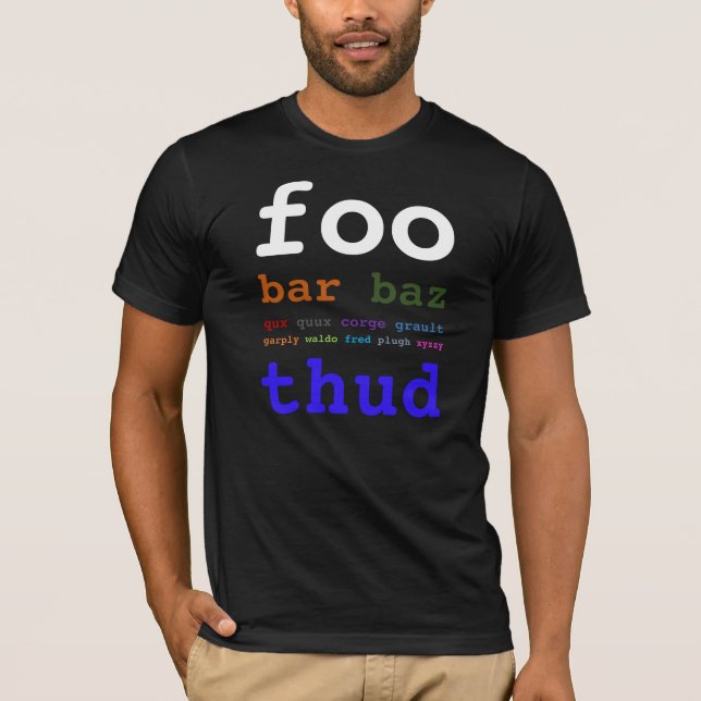Foo Bar T-Shirt (Front)