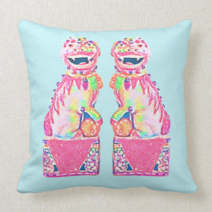 foo dog pillow