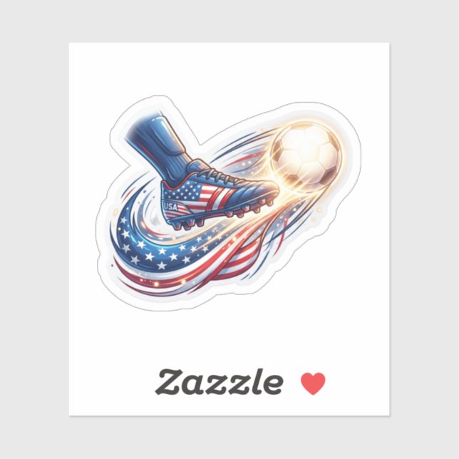 fooball usa  world cup 2026 sticker (Sheet)