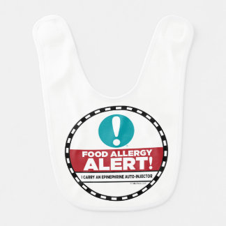 Food Allergy Alert Bib
