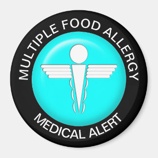 Food Allergy Alert Magnet