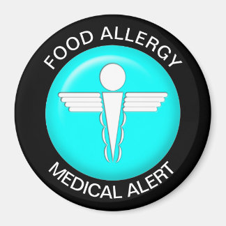 Food Allergy Alert Magnet