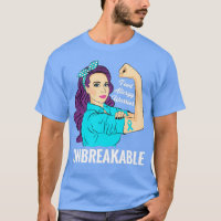 Food Allergy Awareness Allergic Warrior Unbreakabl