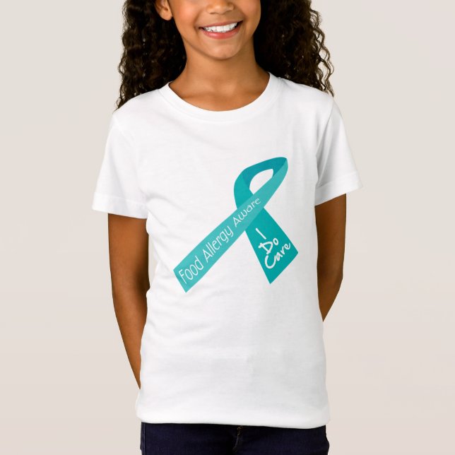 FOOD ALLERGY RIBBON AWARENESS T-Shirt (Front)
