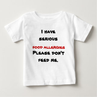 Food Allergy Tshirt