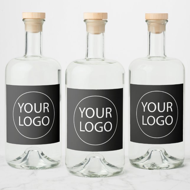 Food and Beverage Label Set (Bottles)