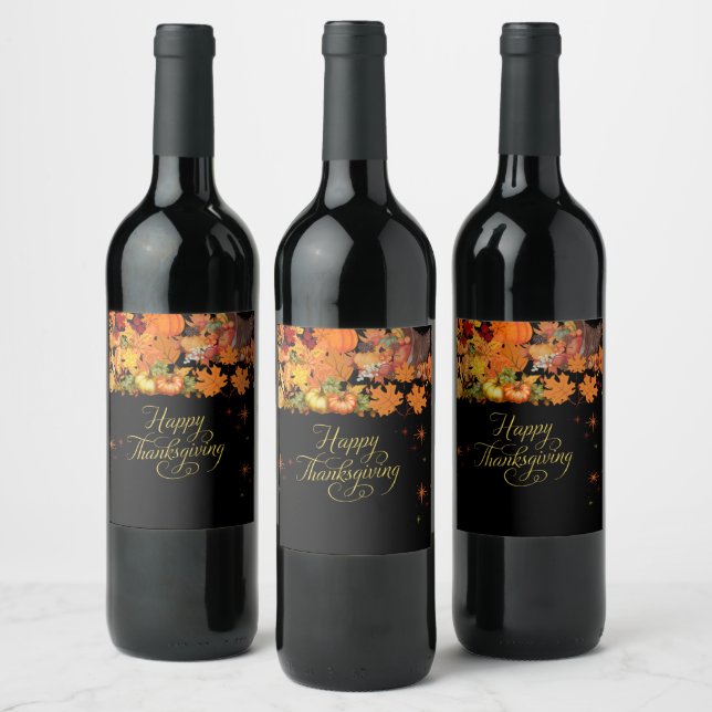 Food and Beverage Label Set (Bottles)