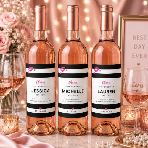 Food and Beverage Label Set