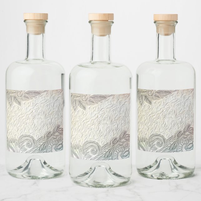 Food and Beverage Label Set (Bottles)