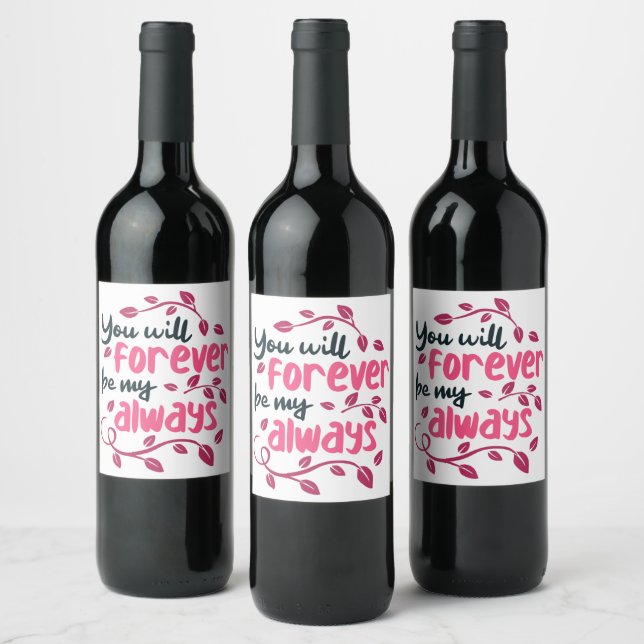 Food and Beverage Label Set (Bottles)