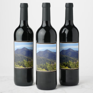 Food and Beverage Label Set Mt Tamalpais Church