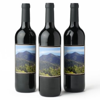 Food and Beverage Label Set Mt Tamalpais Church