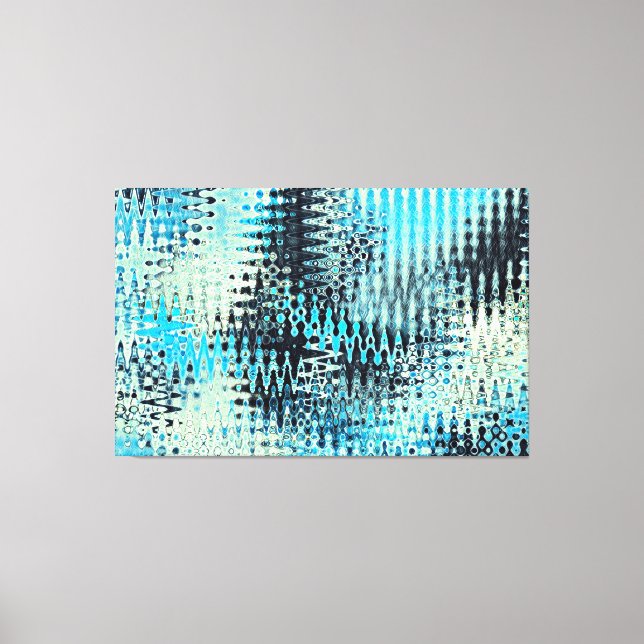 Food Art Liquid Paint Abstract 2021  Canvas Print (Front)