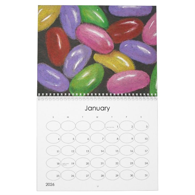 FOOD: ARTWORK: 2011 CALENDAR (Jan 2026)
