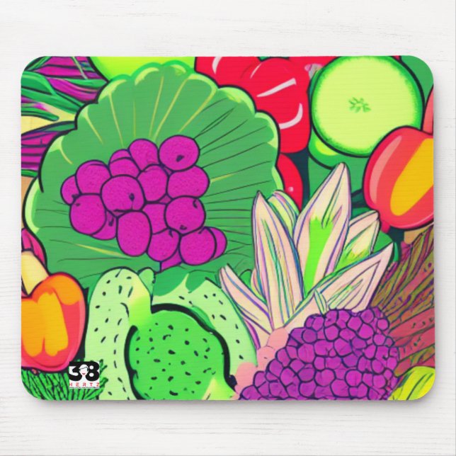 Food as Medicine Collection Mouse Pad (Front)