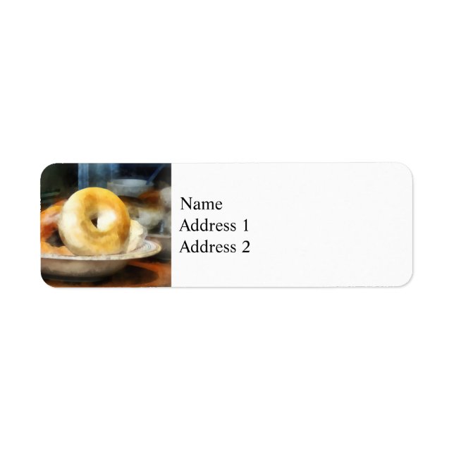 Food - Bagels for Sale Label (Front)