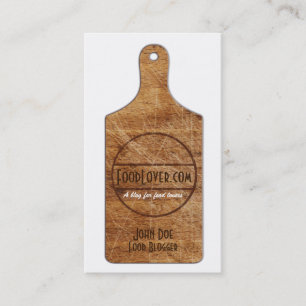 Food Blog Business Card