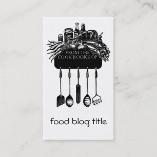 Food Blog Business Card