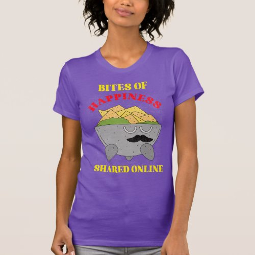 Food bloggers bite happiness online T_Shirt