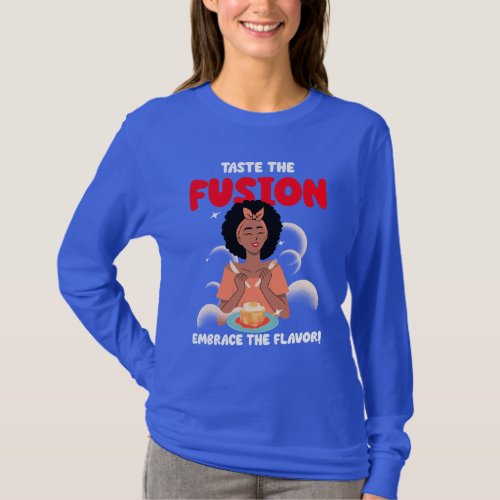 Food bloggers fusion and flavor T_Shirt