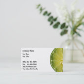Food Business Cards (Standing Front)