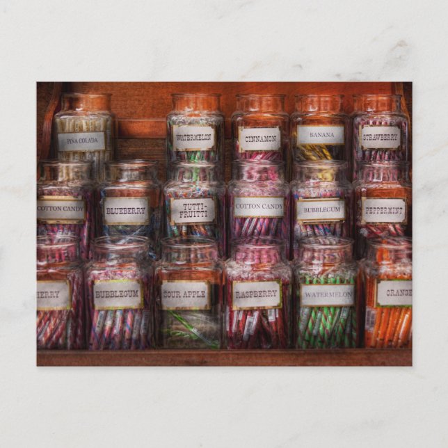 Food - Candy - Penny Candy Postcard (Front)