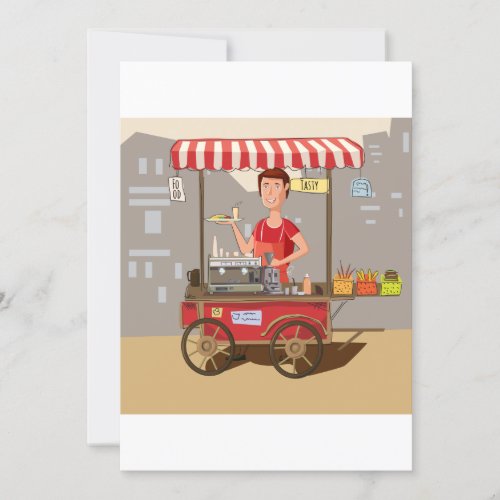 Food Cart Invitation