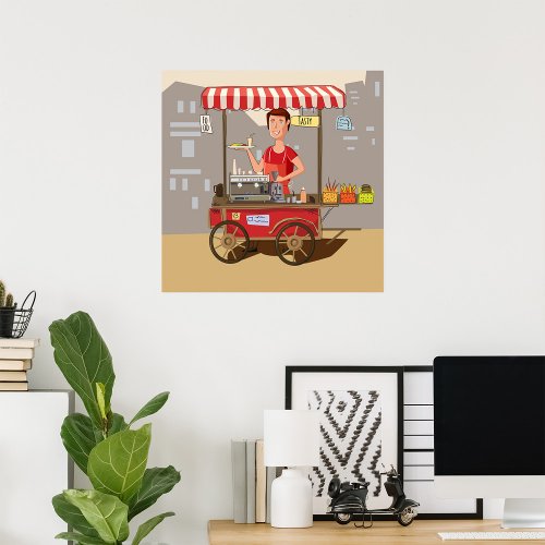 Food Cart Poster