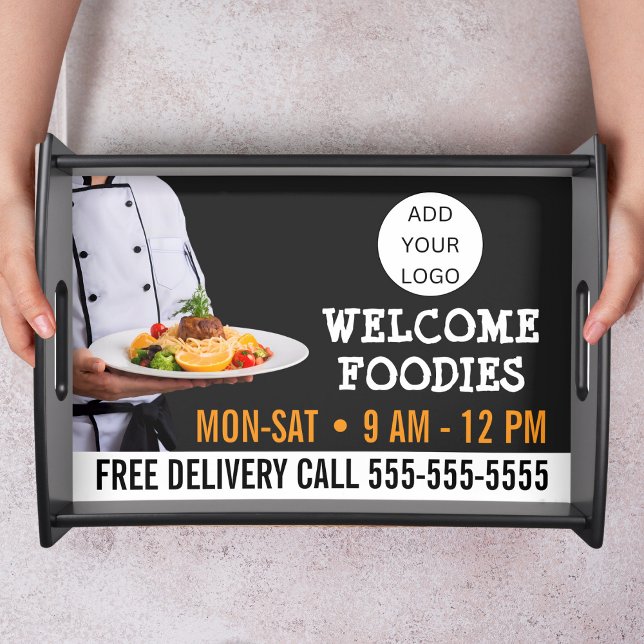 Food Catering Restaurant Business  Serving Tray (Creator Uploaded)
