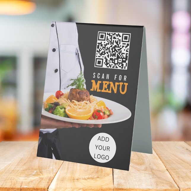 Food Catering Restaurant Business  Table Tent (Creator Uploaded)