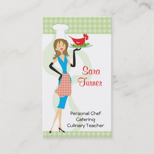 Food Chef Cooking Business Card