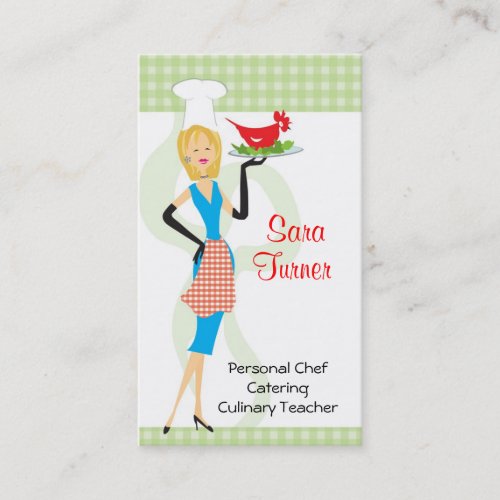 Food Chef Cooking Business Card