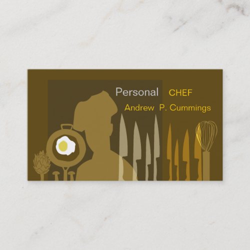 Food Chef Cooking Business Card Templates