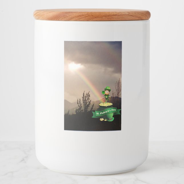 Food Container Label 2x3 of rainbow (Front)