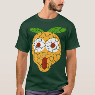 Food Cooking Foodie Orange Distressed T-Shirt