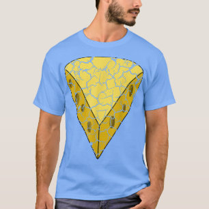 Food Cooking Foodie Wisconsin Cheddar Cheese Distr T-Shirt