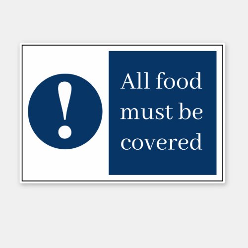 Food Covered Sticker