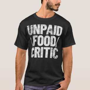 Food Critic Chef Cook donut party zoo birthday  T-Shirt
