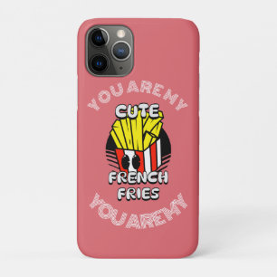 Food, Cute French Fries, Fry-Day personalize Gift iPhone 11 Pro Case