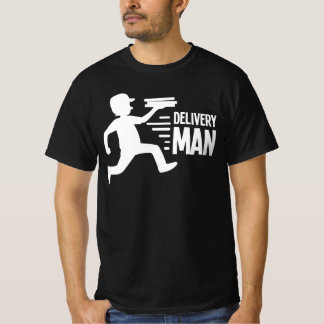 Food Delivery Man Driver Postal Carrier Mailman T-Shirt